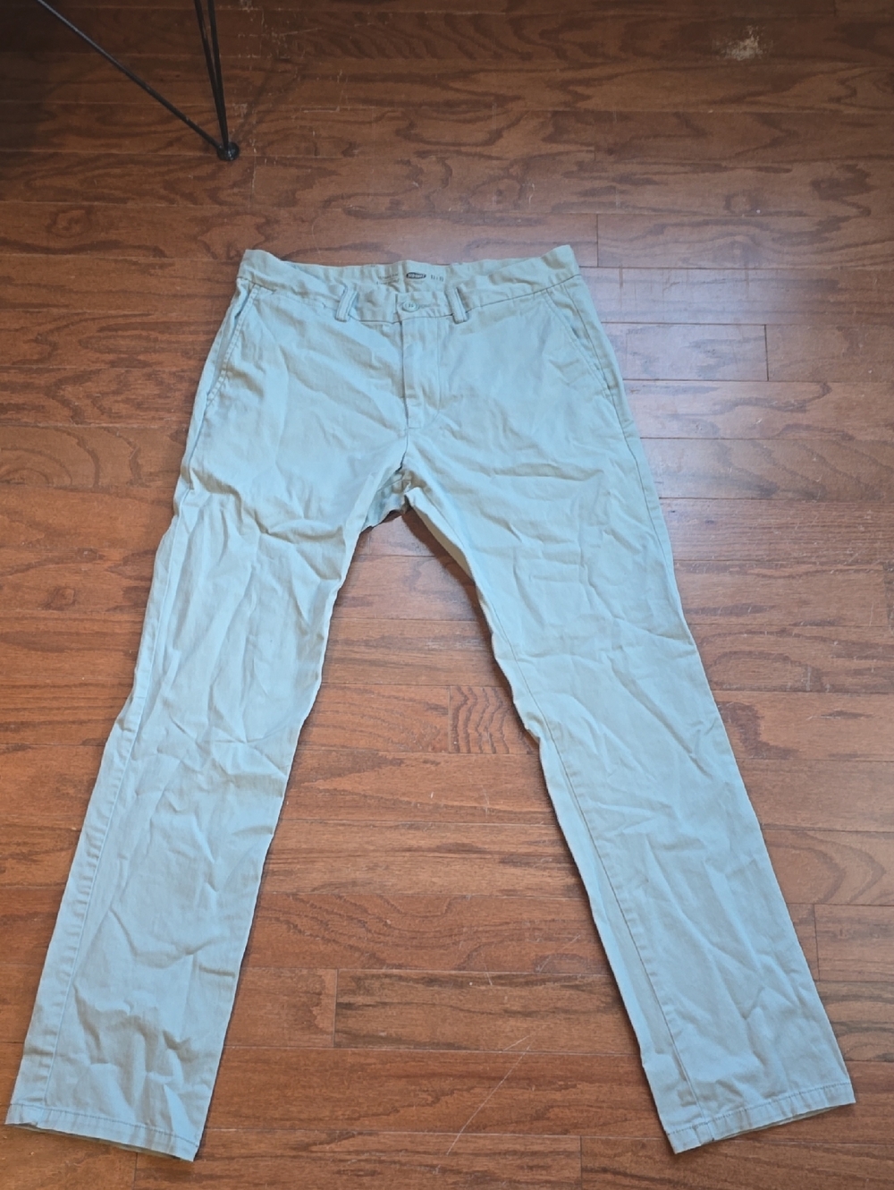 Old Navy Light Sage Slim Chinos
